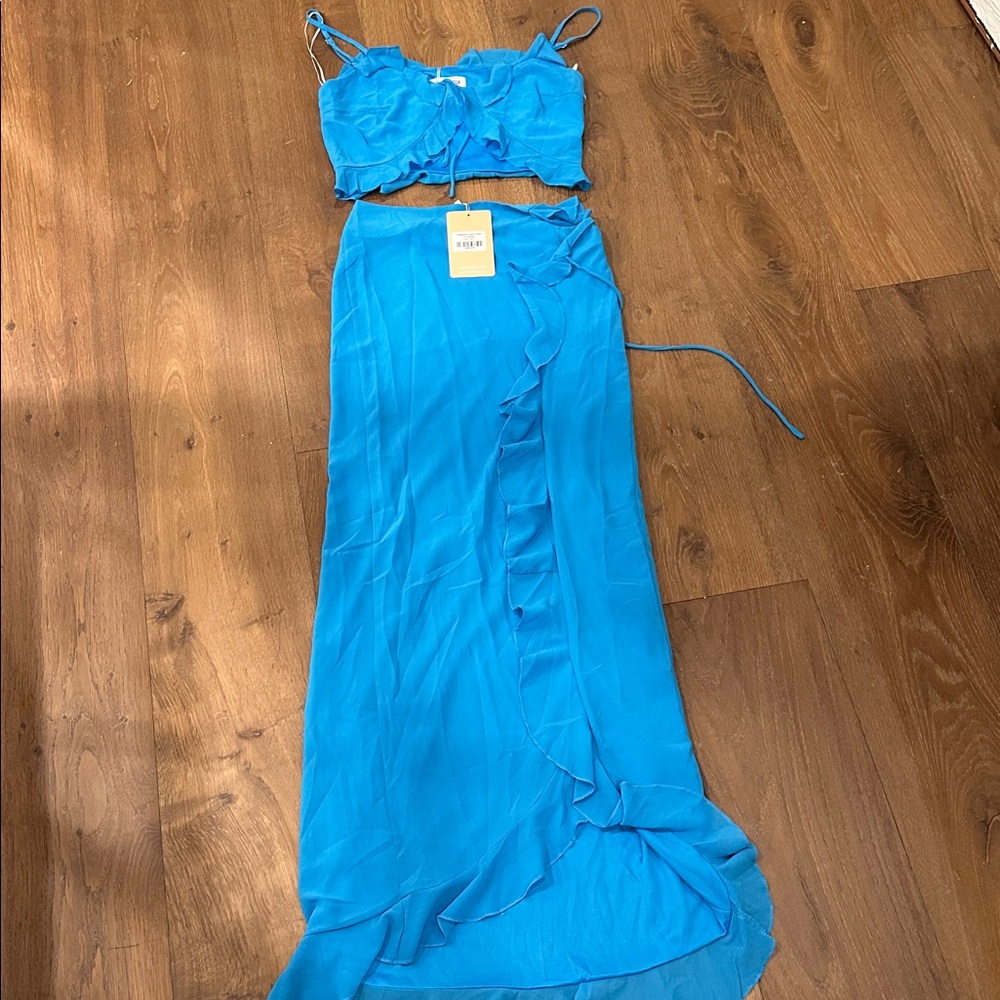 That’s So Fetch Flores crop and maxi skirt - Picture 4 of 6